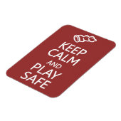 保CalmとSafe遊カスタムカラーマグネット マグネット (左側)