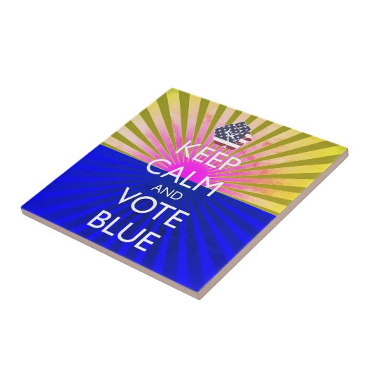 保CalmとVote Blue タイル (側面)
