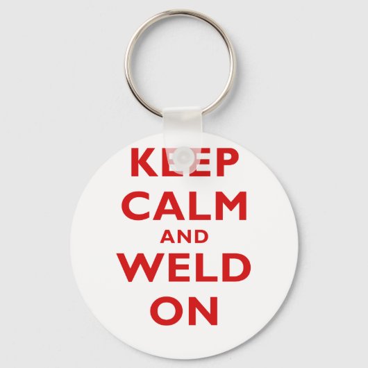 保CalmとWeld On キーホルダー (正面)