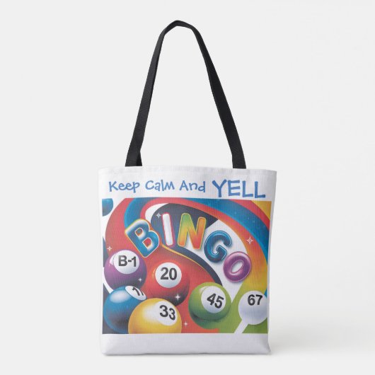 保CalmとYell Bingo トートバッグ (裏面)