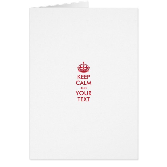保CALMとYOUR TEXT -パーソナライズされた文字 (正面)