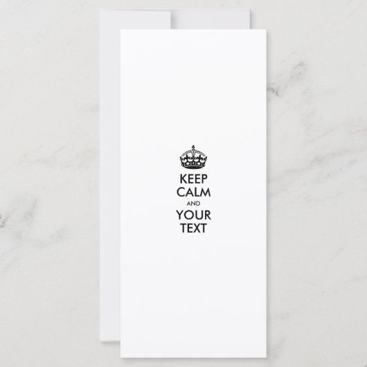 保CALMとYOUR TEXT -パーソナライズされた文字 (正面)