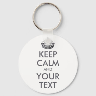 保CALMとYOUR TEXT -パーソナライズされた文字 キーホルダー
