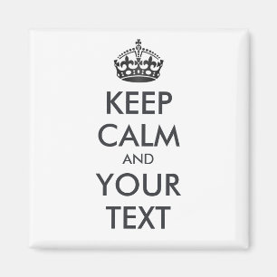 保CALMとYOUR TEXT -パーソナライズされた文字 マグネット