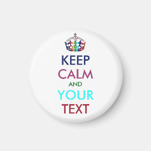 保CALMとYOUR TEXT -パーソナライズされた文字 マグネット