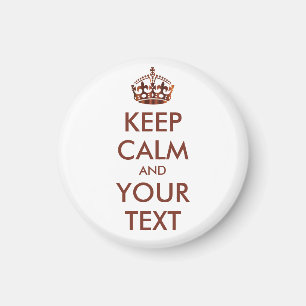保CALMとYOUR TEXT -パーソナライズされた文字 マグネット