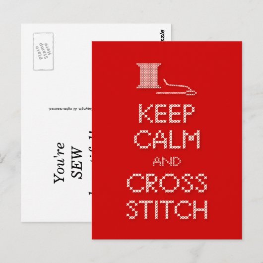 保Calmはがき ポストカード (正面/裏面)