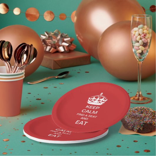 保CALMシャットア食べンプレート ペーパープレート (複数)
