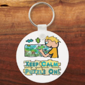 保Calmジグソーパズル キーホルダー (正面)