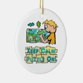 保Calmジグソーパズル セラミックオーナメント (右)