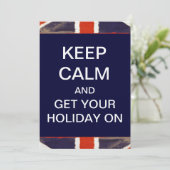 保CALMホリデーパーティー招待状 招待状 (スタンド正面)