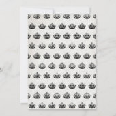 保Calmヴィンテージ Milestone Birthday Party招待状 招待状 (裏面)