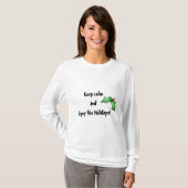 保Calm楽しむ and the Holidays Tee Tシャツ (正面フル)