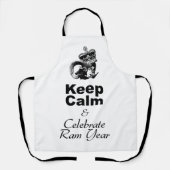 保Calm祝 and Ram年aoA エプロン (正面)