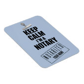 保Calm私は公証人の名カスタマイズ前 マグネット (右側)