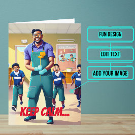 保Calm管理人誕生日 カード