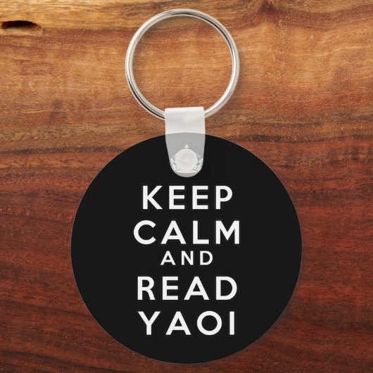 保Calm読 Yaoi キーホルダー (正面)