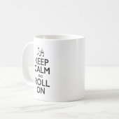 保Calm転が On - Mag コーヒーマグカップ (正面左)