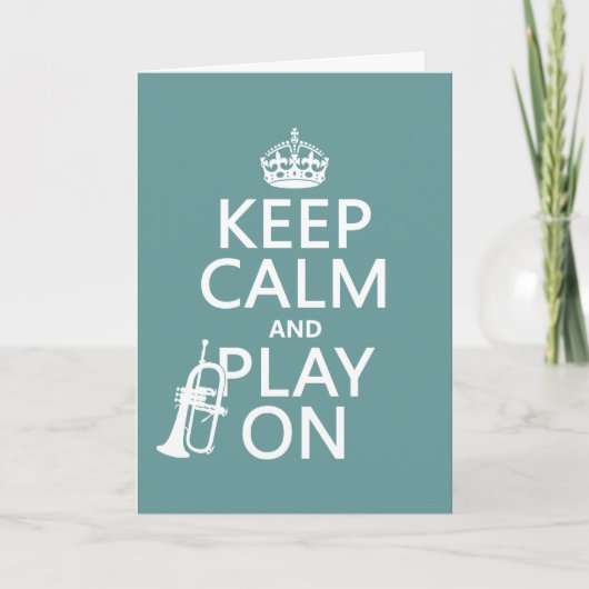 保Calm遊 and On (cornet)(任意の色) カード (正面)