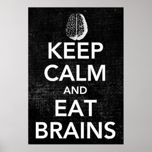 保Calm食べ and Bra Poster ポスター