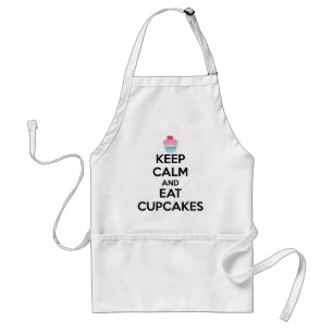 保Calm食べ Cupcakesエプロ スタンダードエプロン
