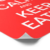 保Calm カスタム Poster ポスター (角)