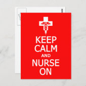 保Calm & ナースOnはがきカスタマイズ,  ポストカード (正面/裏面)