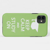 保Calm & 勉強オンカスタムiPhoneケース Case-Mate iPhoneケース (裏面(横))