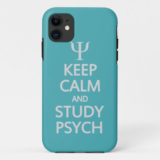 保Calm & 勉強サイケカスタムーiPhoneケース Case-Mate iPhoneケース (裏面)