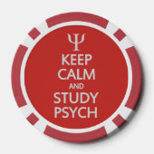 保Calm & 勉強サイケトランプのポーカーチップ ポーカーチップ (裏面)