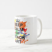 保Calm & 教え Art Mug コーヒーマグカップ (正面右)