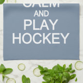 保Calm & 遊カスタム Hockeyタオル キッチンタオル (折り畳み)