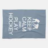 保Calm & 遊カスタム Hockeyタオル キッチンタオル (横)