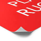 保Calm & 遊 Rugby ポスター (角)