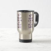 保Calm & 遊 Safe mug -スタイル、色を選択 トラベルマグ (正面右)
