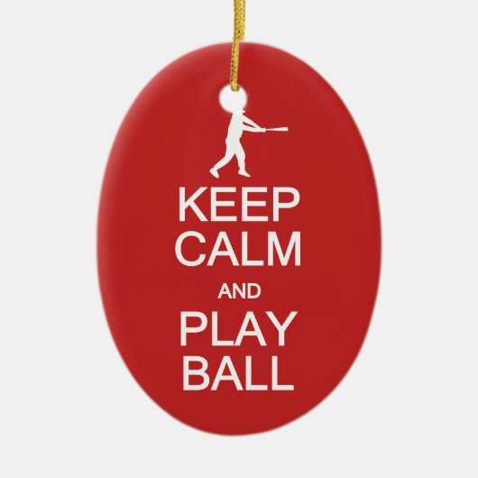 保Calm & 遊Ballカスタムオーナメント セラミックオーナメント (正面)