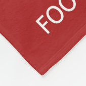 保Calm & 遊Footballカスタムフリースブランケット フリースブランケット (角)