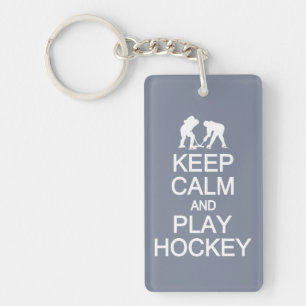 保Calm & 遊Hockeyカスタムカラーキーチェーン キーホルダー