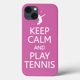 保Calm & 遊Tennisのカラーカスタムケース iPhone 13ケース