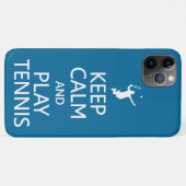 保Calm & 遊Tennisカスタムカラーフォンケース Case-Mate iPhoneケース (裏面(横))