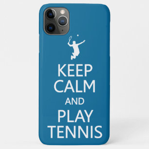 保Calm & 遊Tennisカスタムカラーフォンケース iPhone 11 Pro Maxケース