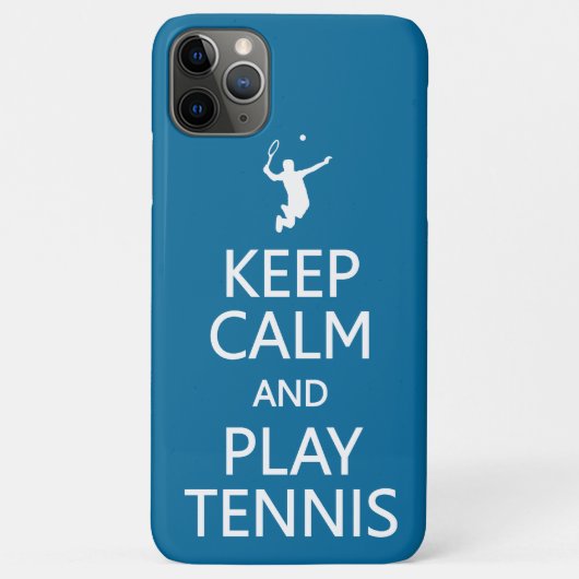 保Calm & 遊Tennisカスタムカラーフォンケース Case-Mate iPhoneケース (裏面)