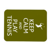 保Calm & 遊Tennisカスタムカラーマグネット マグネット (横)