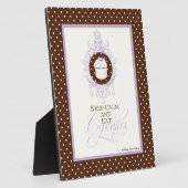 保Calm & 食べCupcakes – オードリー・ジャンヌ フォトプラーク (側面)