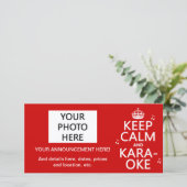 保Calm andカスタマイズ Karaoke 案内状 (スタンド正面)