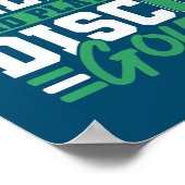 保Calm And遊 Disk Golf Frolfレクリエーション ポスター (角)