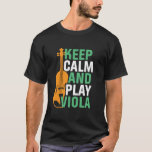保Calm and遊 ViolaヴィンテージViolist Tシャツ<br><div class="desc">保は遊Violaおもしろい Viola Player。ヴィンテージレトロなオーケストラ音楽ファンのデザイン遊は、音楽バンドや交響楽団の弦ミュージカル楽器のためのそれらの。バイオカッコいいリクラシカルスト、バイオリニスト、ミュージシャン、アーティストのための音楽の恋人の商品。バイオリン先生、オーケストラのファン、バイオリン好き遊や音楽好きの人に最適。お土産、素晴らしクリスマスプレゼント、家族や友人のための誕生日プレゼント。</div>