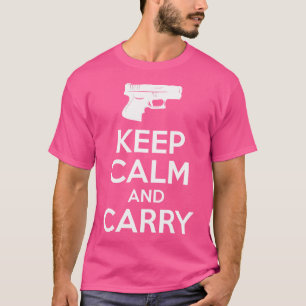 保Calm And運 – 銃の贈り物 – ハンター Tシャツ