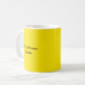 保Calm and運 Crayons Coffee Mug コーヒーマグカップ (正面左)