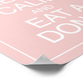 保Calm and食べ a Dout Artポスタープリント ポスター (角)